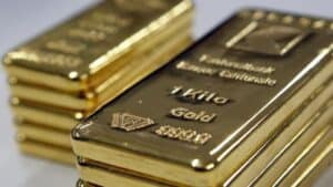 gold bars stacked San Francisco